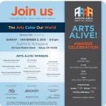 2013 arts alive flier