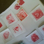 valentine monotypes