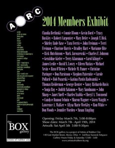 2014 artists of rubber city members show